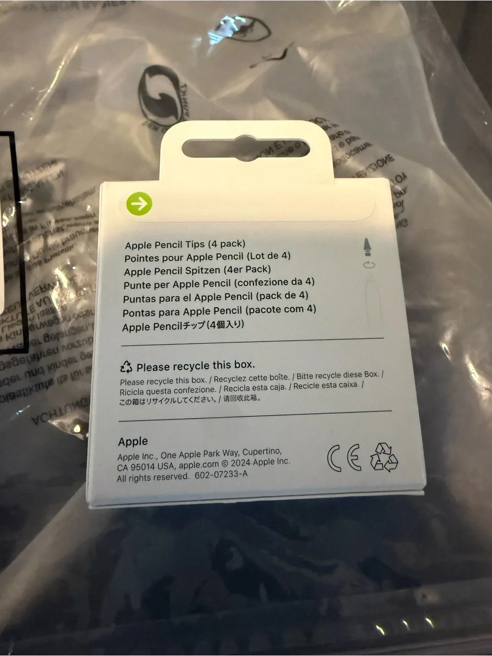 Apple set pencil